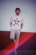 Load image into Gallery viewer, The Head And The Heart peach cut out t-shirt