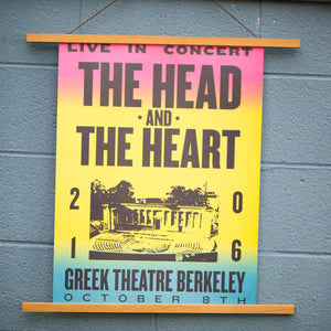 2016 Greek Theatre Tri-Color Poster